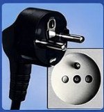 Type E plug - FR BE PL CZ