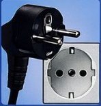 Type F plug - EU RU