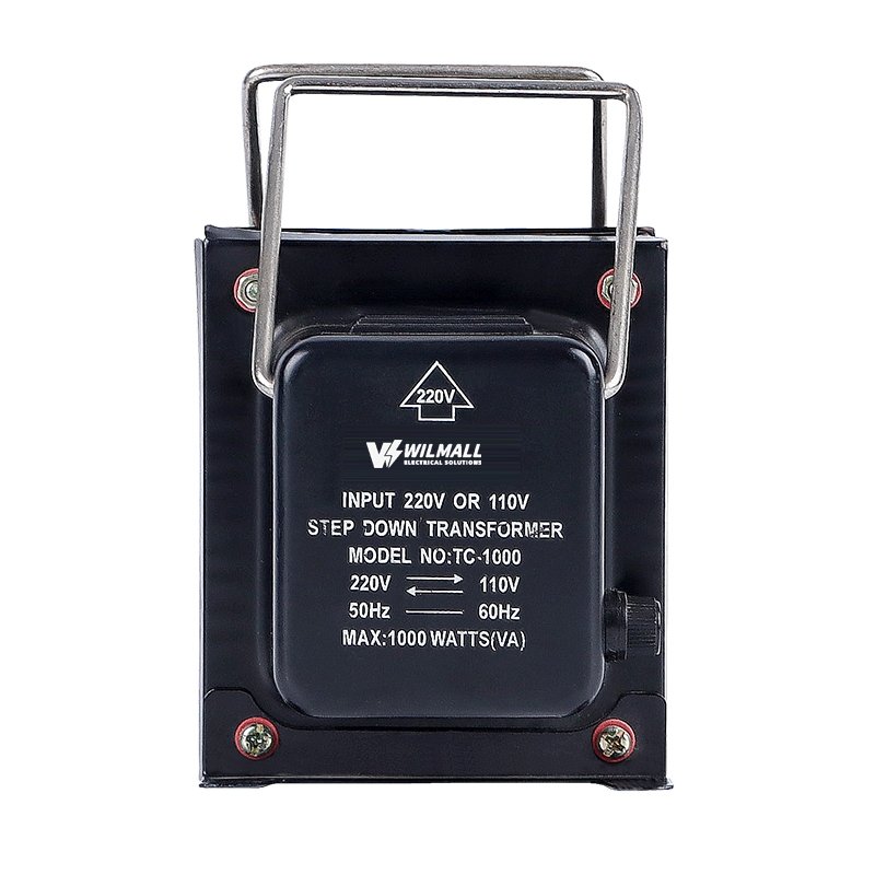 TC-1000 Step Down Transformer 1000VA 220V to 110V