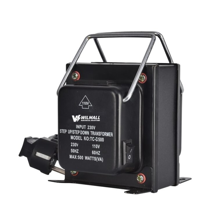 TC-D500 step up and step down transformer 500VA WILMALL view 4