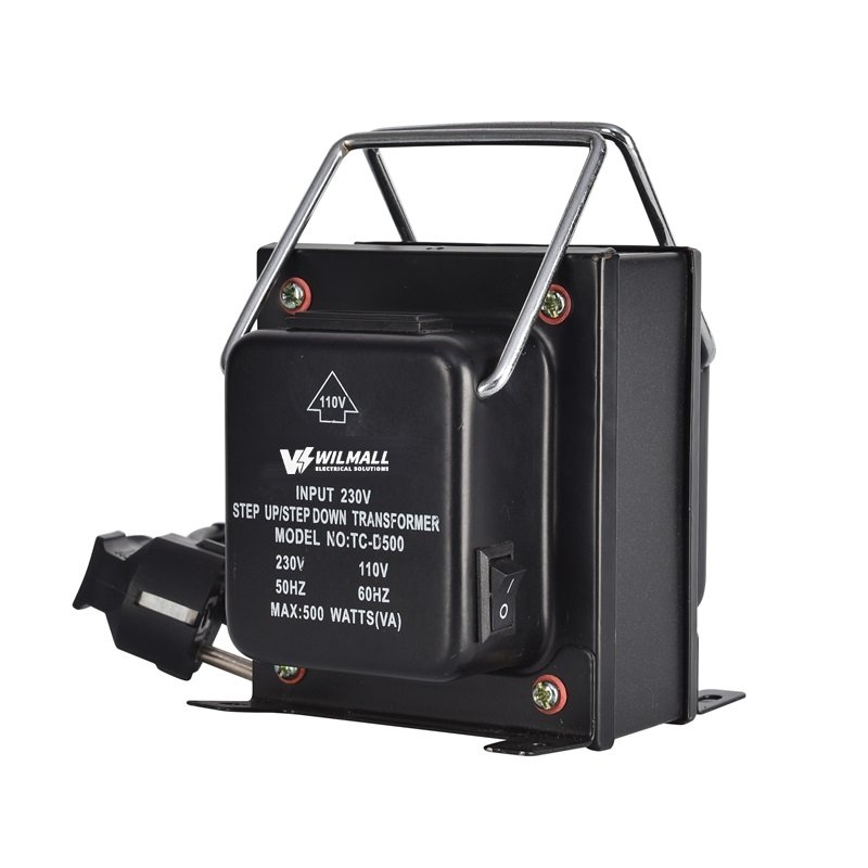 TC-D500 step up and step down transformer 500VA WILMALL view 4