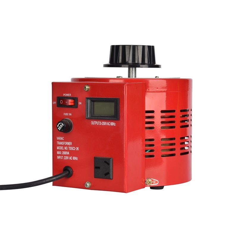 Variac 1kVA single phase adjustable voltage regulator TDGC2-1KVA