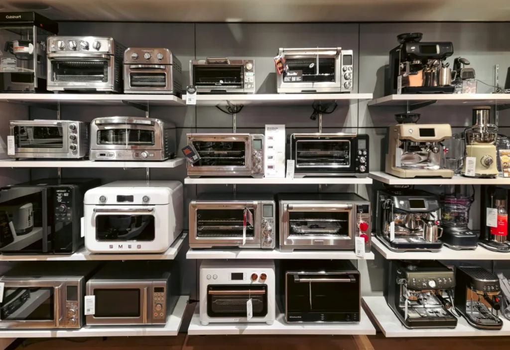 Household appliances powered by step down transformer