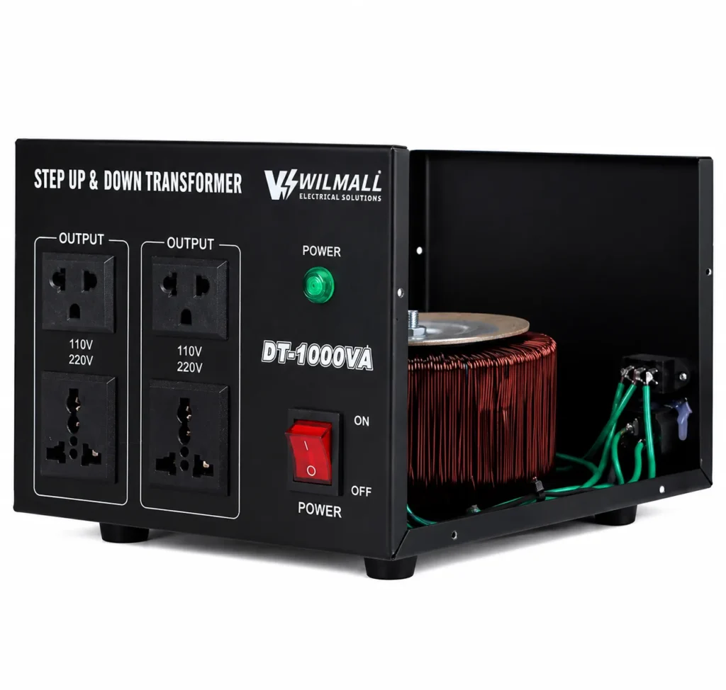 DT-1000VA internal copper winding construction