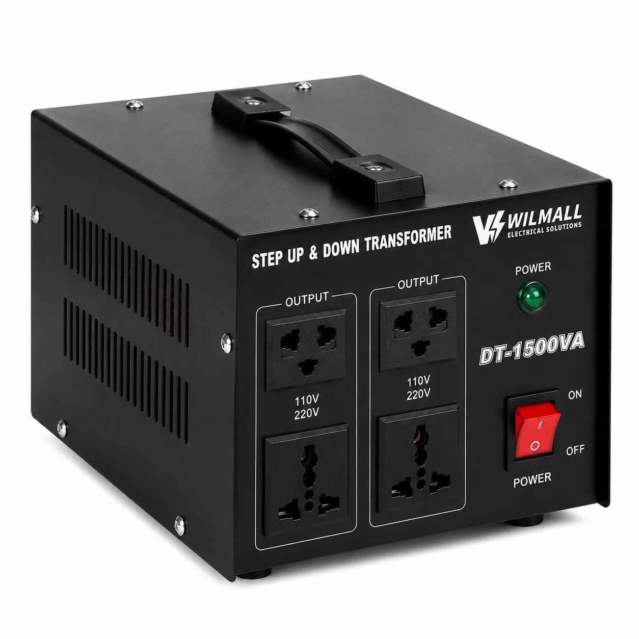 DT-1500VA step up down transformer for medium load voltage conversion