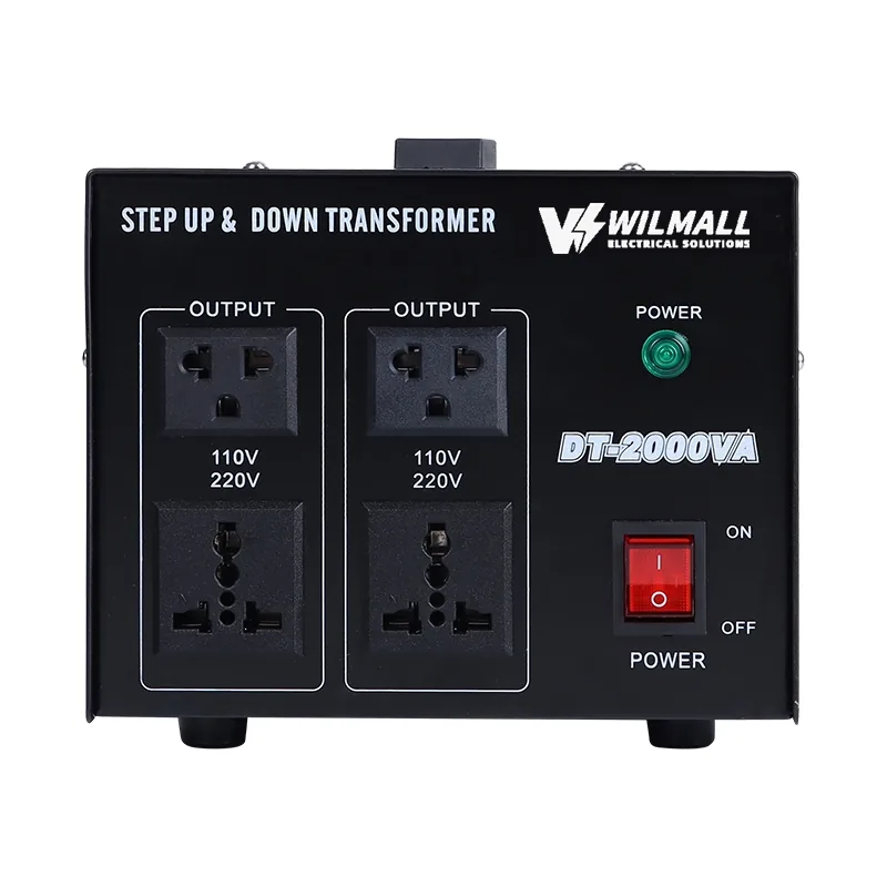 ST-2000 step down transformer 220V to 110V with RCD