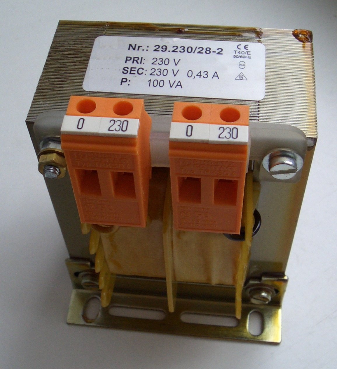 step down transformer for hospital equipment with copper winding built in Yueqing China