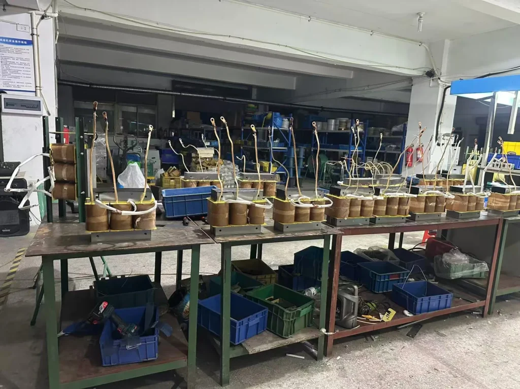 Wilmall component workbench, transformer factory quality control