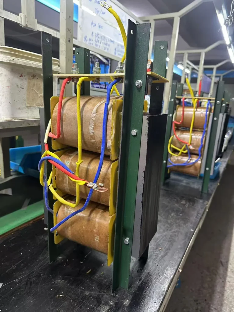 Wilmall quality control check, 220V to 110V transformer production