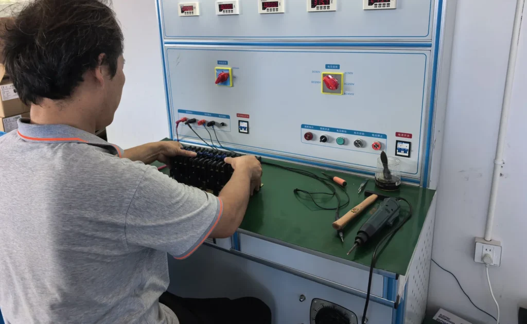 Wilmall component workbench, control transformer fabrication