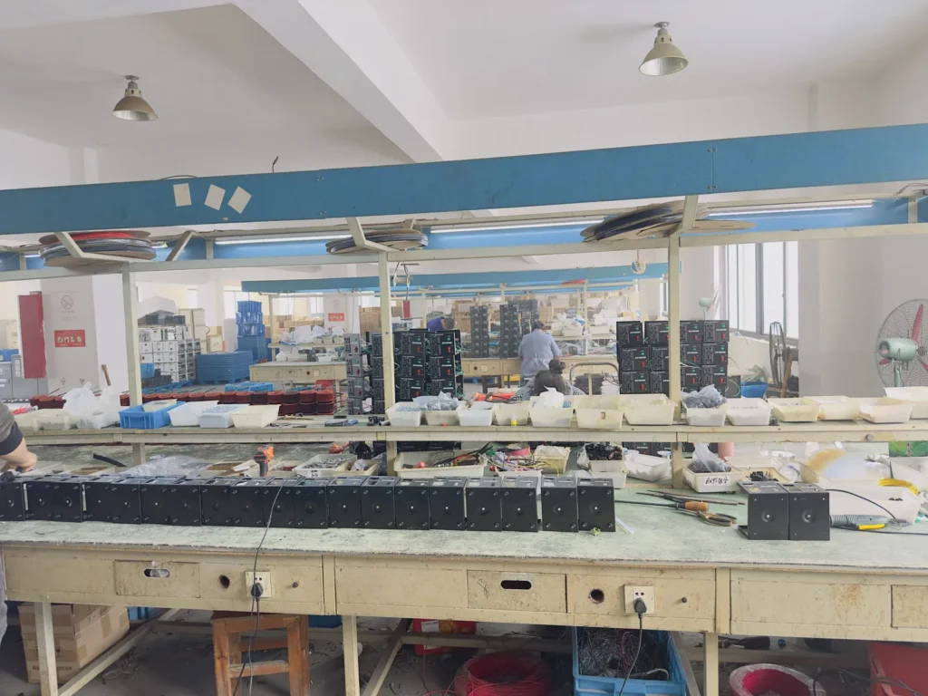 Wilmall finished products row, 220V to 110V transformer production