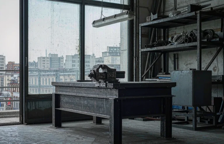 Step down transformer in a Baku industrial workshop in Azerbaijan