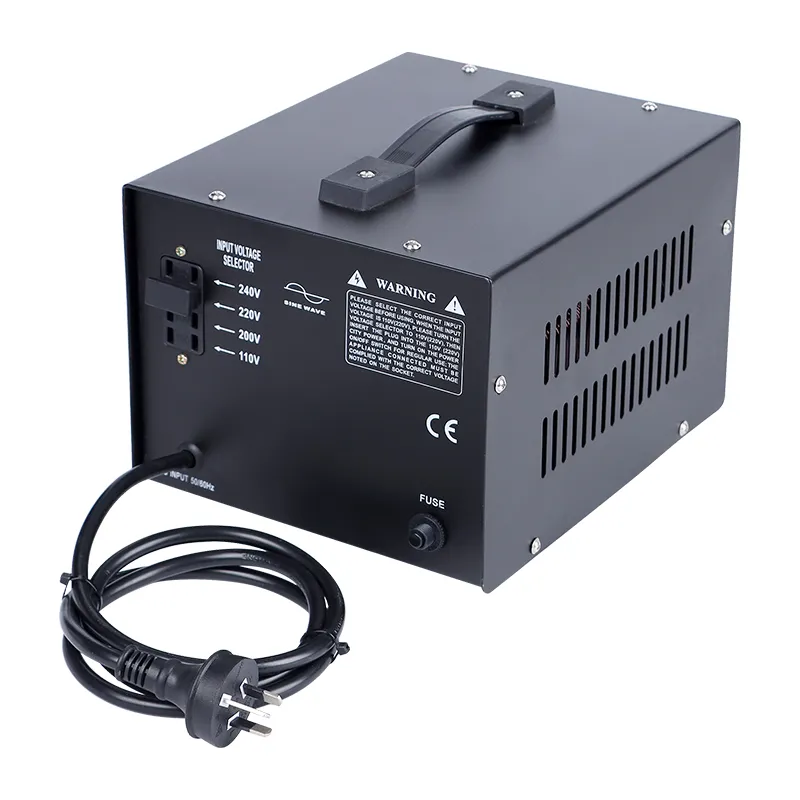 3000VA step up and down transformer for bakery mixers and proofers with ventilation on both sides